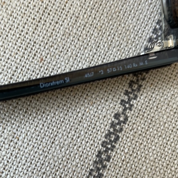 DIOR Diorxtrem 57mm Mirrored Square Sunglasses Grey/Bordeaux - Picture 9 of 10